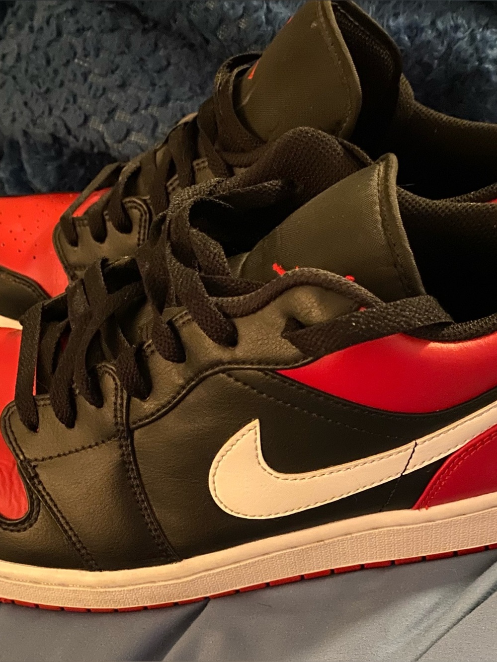 Jordan 1 Low Alternate Bred Toe size 13